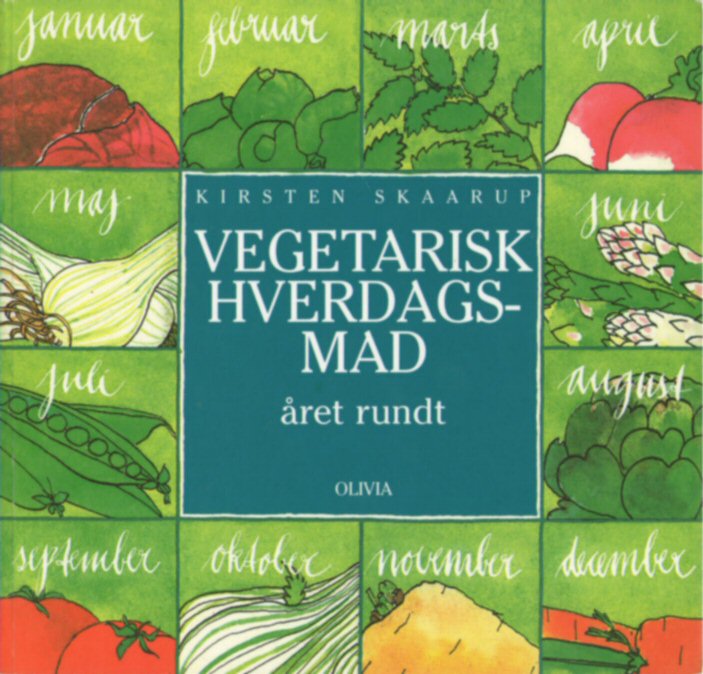 Vegetarisk Hverdagsmad Året Rundt