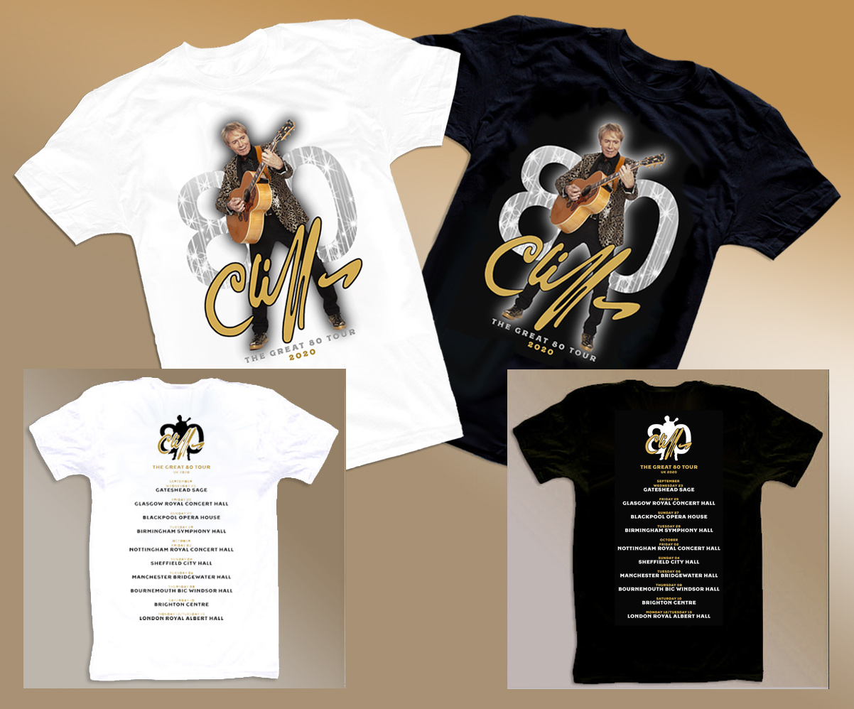 The Great 80 Tour T-Shirts